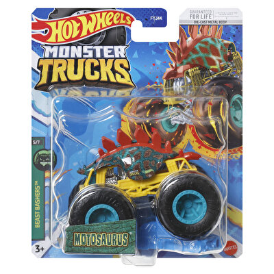 Hot Wheels Monster Trucks 1:64 Arabalar Motosaurus HNW21
