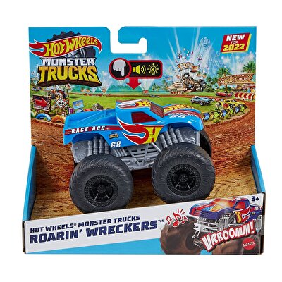 Hot Wheels Monster Trucks 1:43 Ölçekli Kükreyen Araçlar Race Ace HDX63