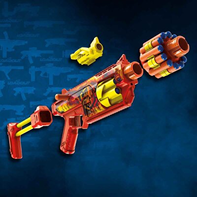 Nerf Loadout FlareFusion Blaster ve 18 N1 Dart
