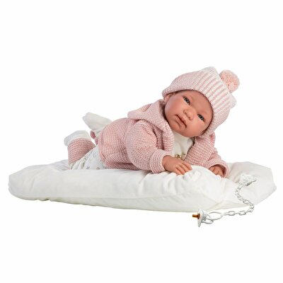 Llorens Recien Nacida Llorana Con Cojin 43 cm.