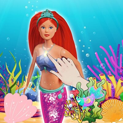 Steffi Love Sparkle Denizkızı Bebeği