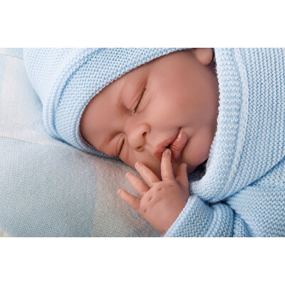 Llorens Mimo Lloron Durmiente Azul Sesli 40 Cm