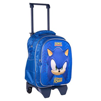 Sonic Çekçekli Okul Çantası 2544