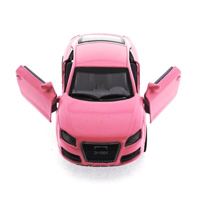 Diecast Sesli Işıklı Arabalar - Pembe