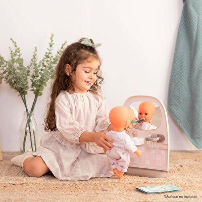 Smoby Baby Nurse Eğitici 2'si 1 Arada Tuvalet ve Lavabo Seti