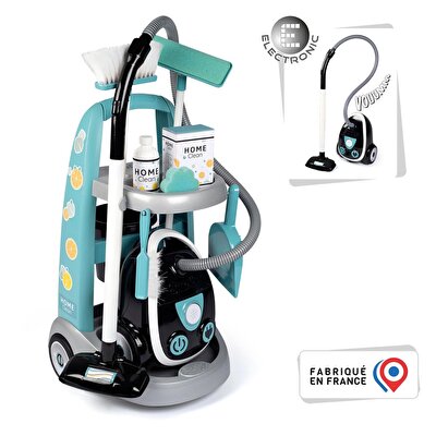 Smoby Elektrik Süpürgeli Temizlik Seti