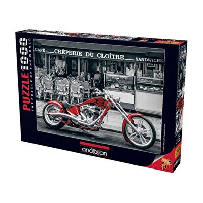 Anatolian Puzzle 1000 Parça Kırmızı Chopper
