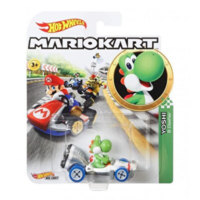 Hot Wheels Mario Kart Karakter Araçlar Yoshi GBG29
