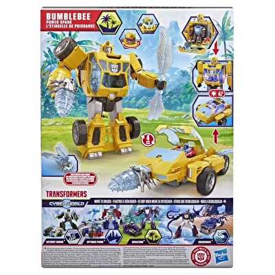 Transformers Cyberworld Power Spark Bumblebee Işıklı ve Sesli Dönüşen Robot G2451