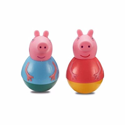 Weebles Peppa Pig 2li Paket - 7666 Peppa Pig ve George Pig