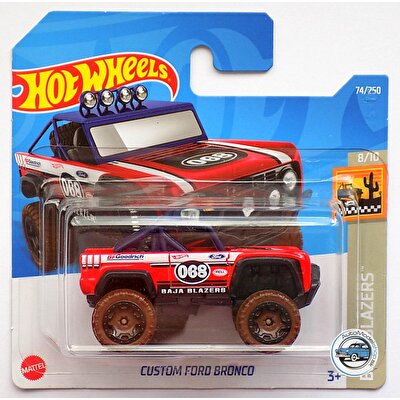 Hot Wheels Tekli Arabalar Custom Ford Bronco HCV15
