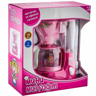 Mini Kahve Makinesi Açık Pembe