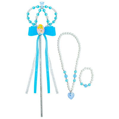 Disney Cinderella Asa-Kolye-Bileklik Seti