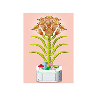 Mega Kri̇stal Çi̇çekler Yapı Blokları Klivya