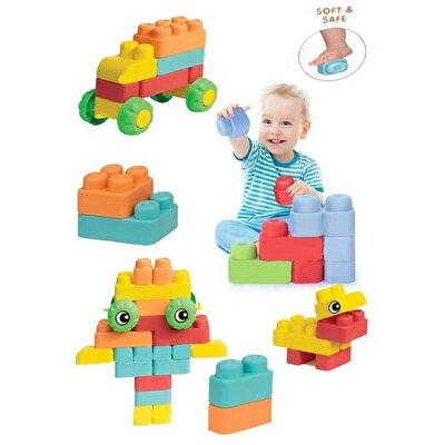 Oyuncak Çantalı Soft Maxi Bloklar 41 Parça