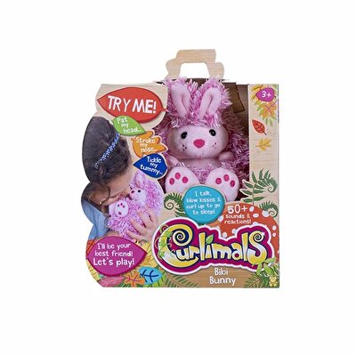 Curlimals Gıdıklanan Dostum Pembe Tavşan 3705