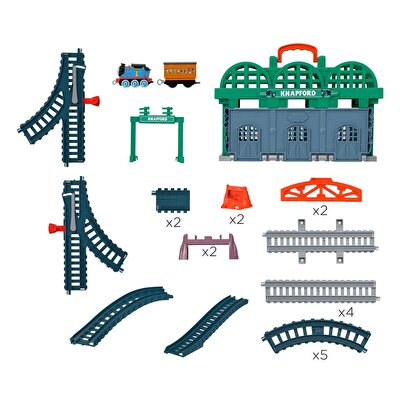 Thomas ve Arkadaşları Knapford İstasyonu Oyun Seti HGX63