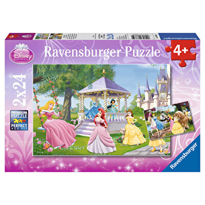 Ravensburger Puzzle 2x24 Parça Disney Büyülü Prensesler