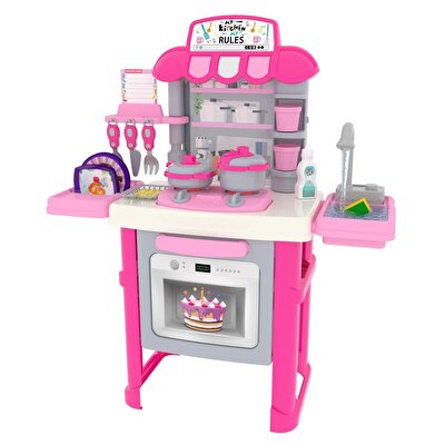 Sesli ve Işıklı Musluklu Mutfak Seti 40 Parça