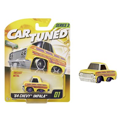 CarTuned JDM Seri 3 Arabalar 64 Chevy Impala Sarı
