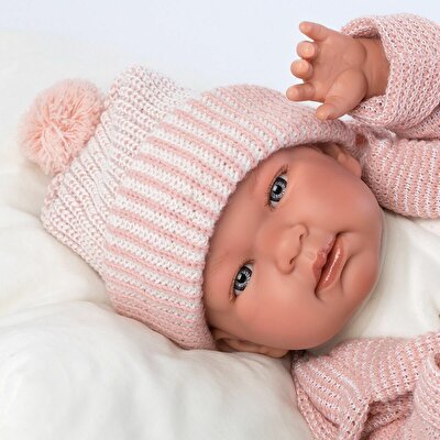 Llorens Recien Nacida Llorana Con Cojin 43 cm.