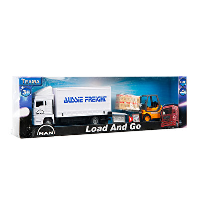 Teama 1:48 Man Yükleyici Araç Seti Beyaz