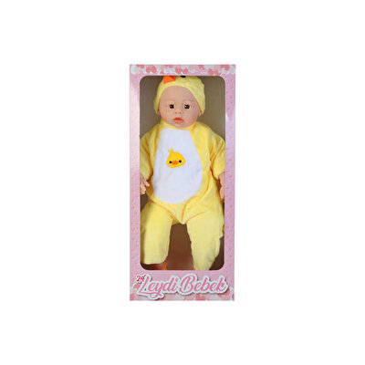 Peluş Civciv Tulumlu Bebek 60 cm.