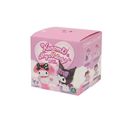 Hello Kitty Kuromi & My Melody Love Letters Mini Figür Sürpriz Paket
