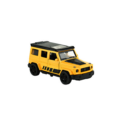 Die Cast 1:32 Çek Bırak Jip Sarı