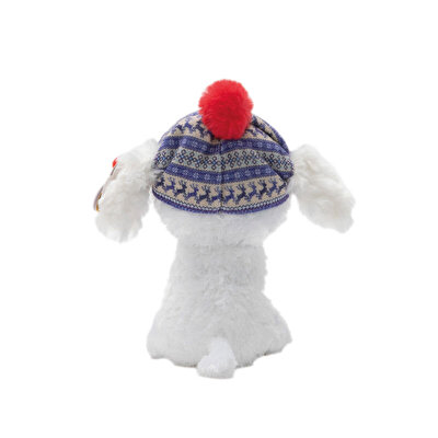 Ty Beanie Boos Sleighbell Beyaz Köpek 15 Cm