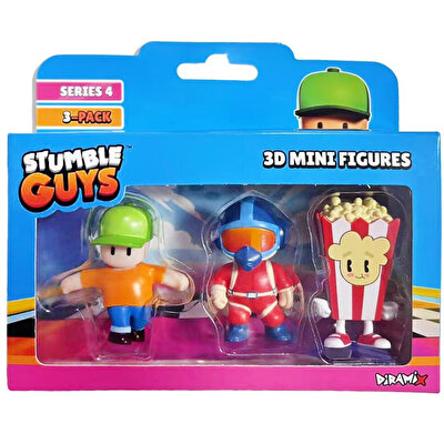 Stumble Guys 3'lü Mini Figür S4 Set 5