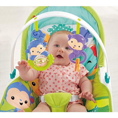Fisher Price Yağmur Ormanı Portatif Anakucağı ve Sallanan Sandalye CMR10