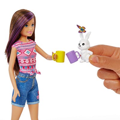 Barbie'nin Kız Kardeşleri Kampa Gidiyor Oyun Seti Skipper HDF71