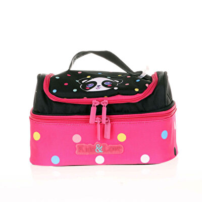 Kaukko Kids&Love Cute Face Panda Beslenme Çantası