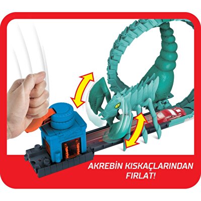 Hot Wheels Şehirde Yaratık Macerası Oyun Seti Serisi Akrep Saldırısı GTT67
