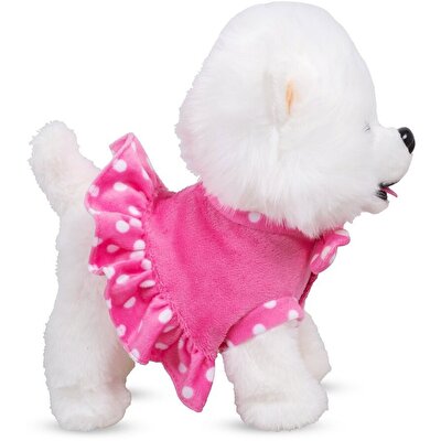 Pilli Sesli Yürüyen Sevimli Köpek Puffy