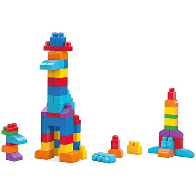 Mega Bloks 60'lı Blok Torbalar Mavi DCH55