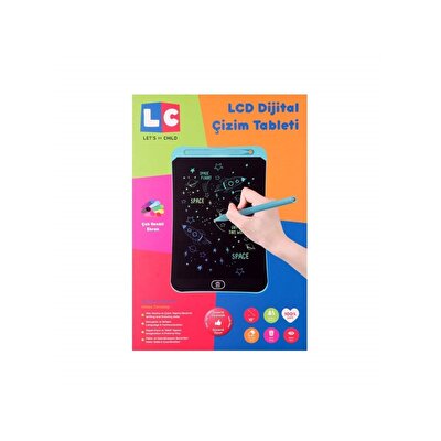 Lcd Dijital Çizim Tableti Kırmızı