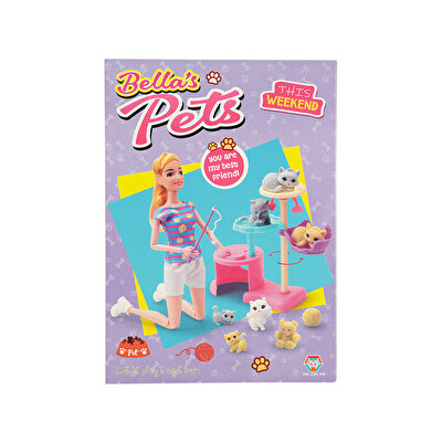 Bella’s Pets Oyuncak Seti Kahverengi Saçlı