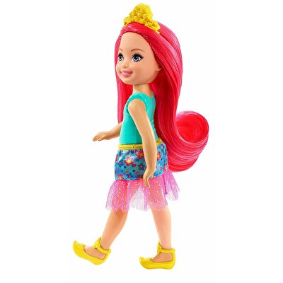 Barbie Dreamtopia Chelsea Prenses Bebekler Kırmızı Saçlı GJJ97