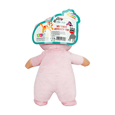 Moliv İlk Soft Bebeğim Bez Bebek Pembe