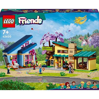 LEGO Friends Olly ve Paisley'nin Aile Evleri 42620