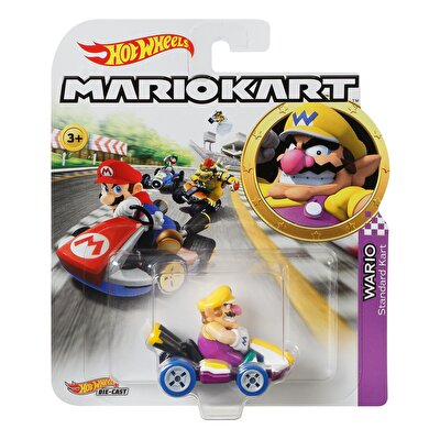 Hot Wheels Mario Kart Karakter Araçlar Wario GBG32