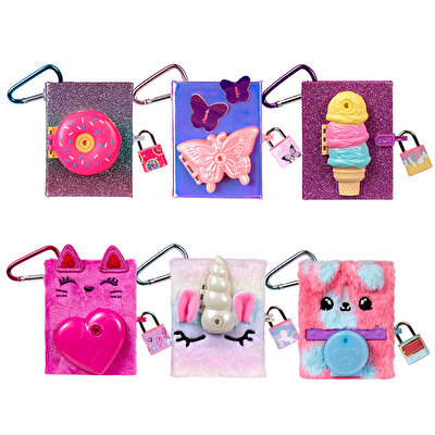 Real Littles Mini Günlük S9 CDU12 Pembe Kedi