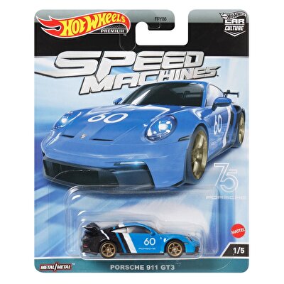 Hot Wheels Car Culture Arabalar Speed Machines Porsche 911 GT3 HKC44