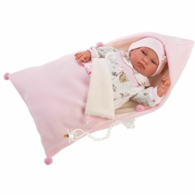 Llorens Tina Recien Nacida Saco Bolso 43 cm.