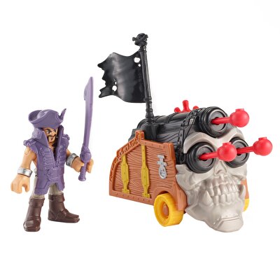 Imaginext Korsan Figürleri Davey Jones ve Triple Cannon DHH74
