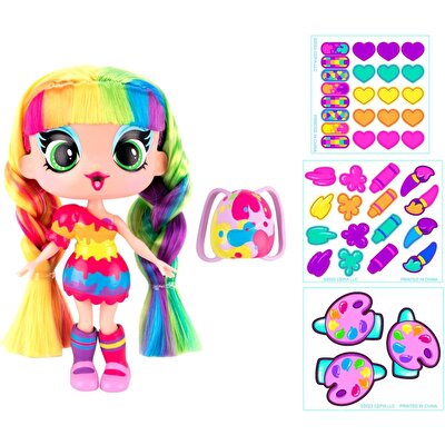 Decora Girlz Bebeği ve Sticker Store Oyun Seti