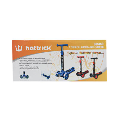 Hattrick Işıklı Müzikli Twist Scooter Scs150