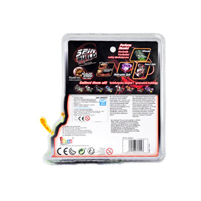 Spin N Build Motosiklet ve Fırlatıcı Seti